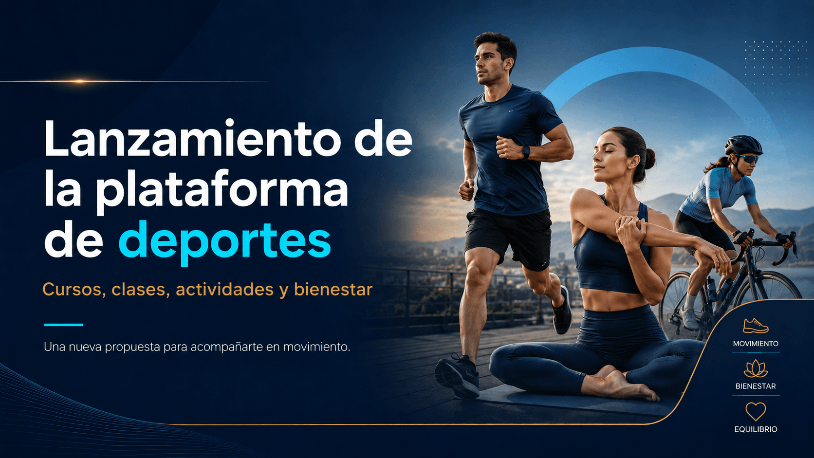 Lanzamiento de la plataforma deportiva de la Asociación Civil