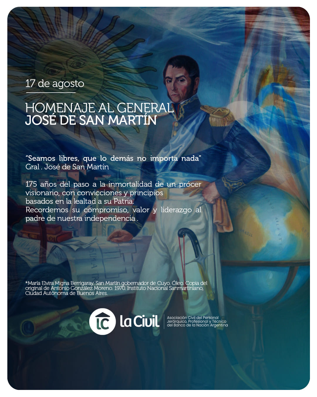 Homenaje al Gral. José de San Martín