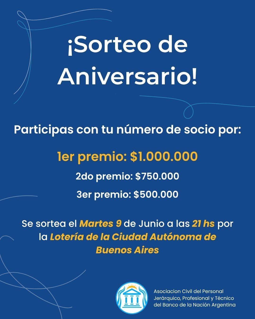 ¡ Sorteo de Aniversario !
